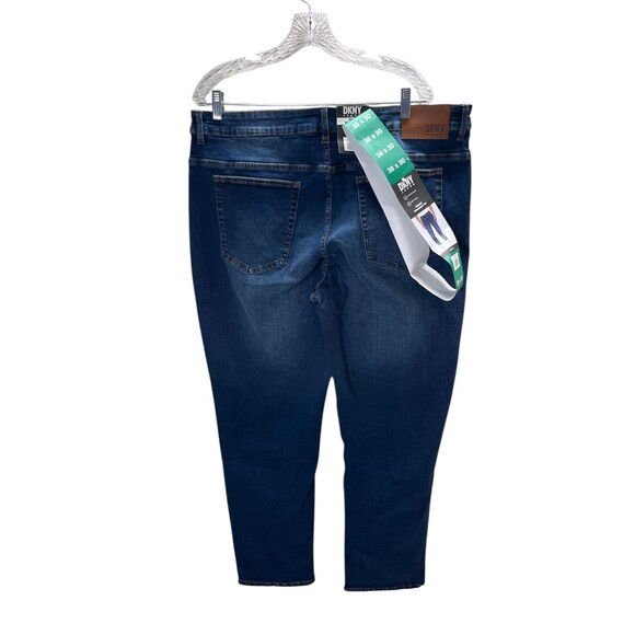DKNY Jeans Men's Size 38 x 30 Blue Duane Straight Leg - Picture 2 of 4